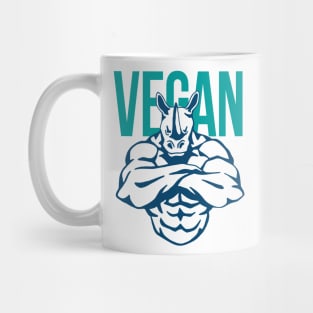 Vegan Muscle Rhino Mug